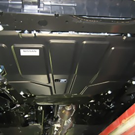 Unterfahrschutz Motor und Getriebe 3mm Aluminium Nissan Qashqai 2014 bis 2017 2.jpg